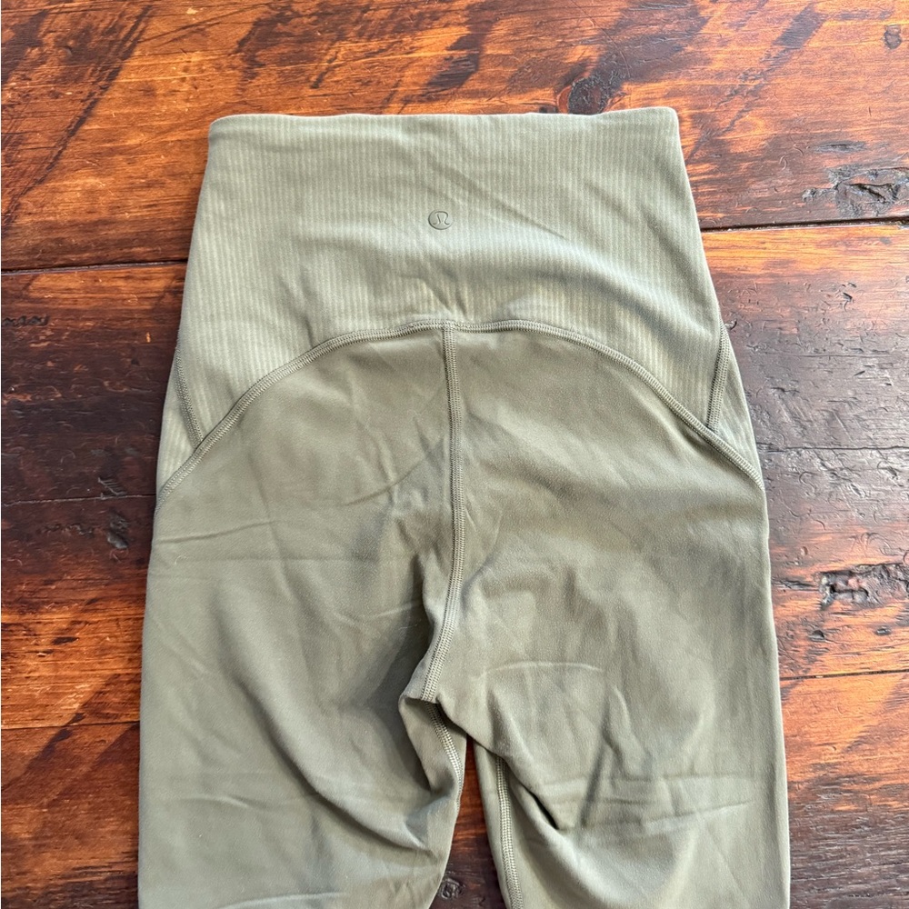 Lululemon Athletica Green Leggings Shorts